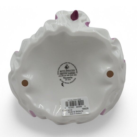 ROYAL DOULTON Pretty Ladies Victoria and Vicki 2004 Figurines Boxed with COA - Picture 7 of 13